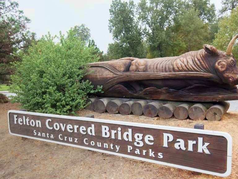 Felton Covered Bridge County Park Road Cycle Routes and Map Komoot