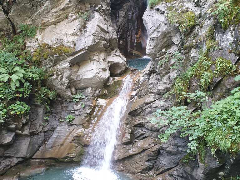 Cascade De La Belle Au Bois Megeve