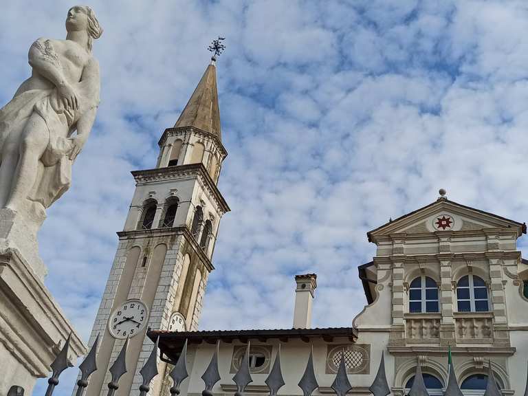 Laghetti di Rorai Poffabro Itinerario ad anello da Pordenone giro in bici komoot