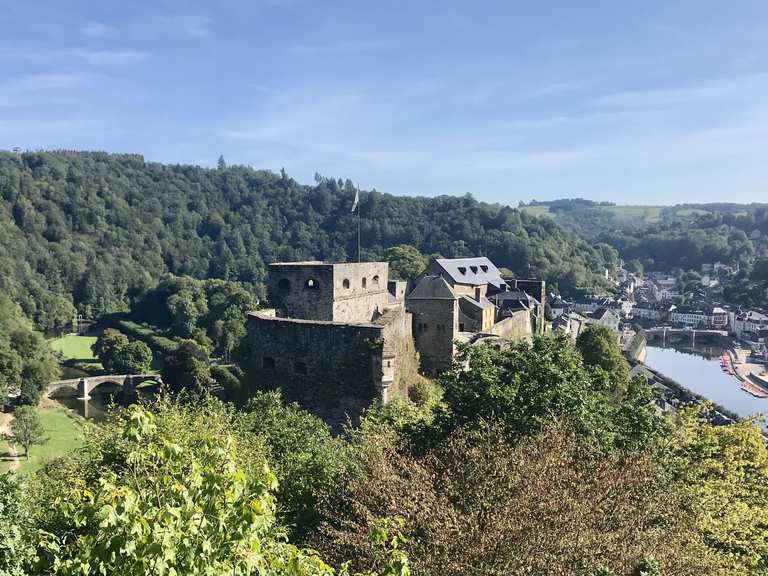 Vue sur le Ch teau de Bouillon Routes for Walking and Hiking Komoot