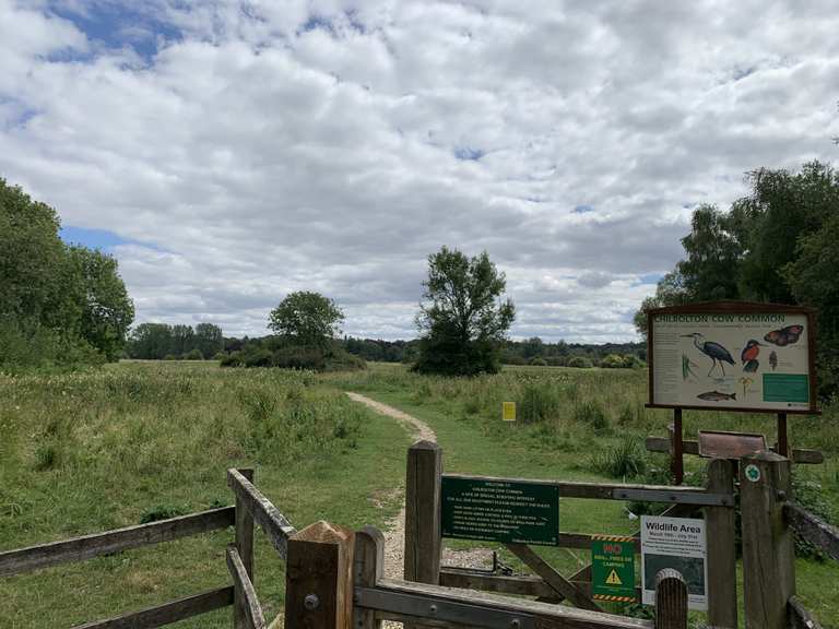 Chilbolton Cow Common Routes for Walking and Hiking | Komoot