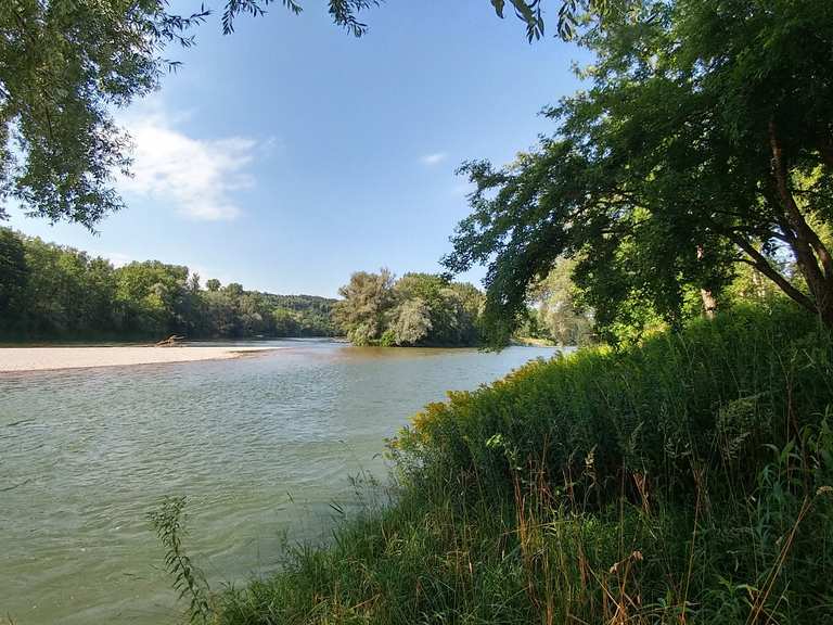 Isarradweg Moosburg Landshut, die schönere Alternative: Radtouren und ...