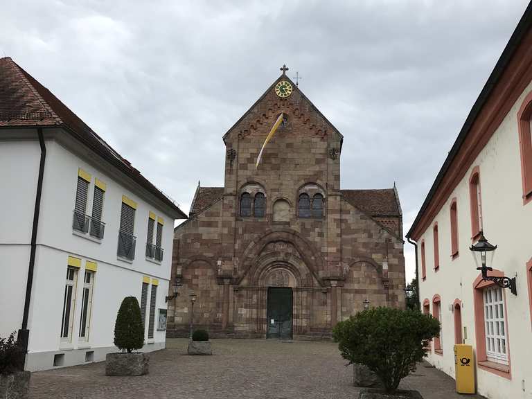 Schwarzach, Münster Rheinmünster, Rastatt Radtouren