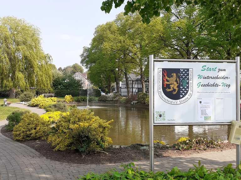 Dorfplatz Winterscheid Radtouren und Radwege komoot