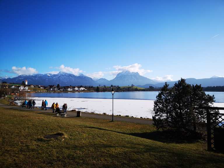 Blick über den Hopfensee Hopfen am See, Ostallgäu