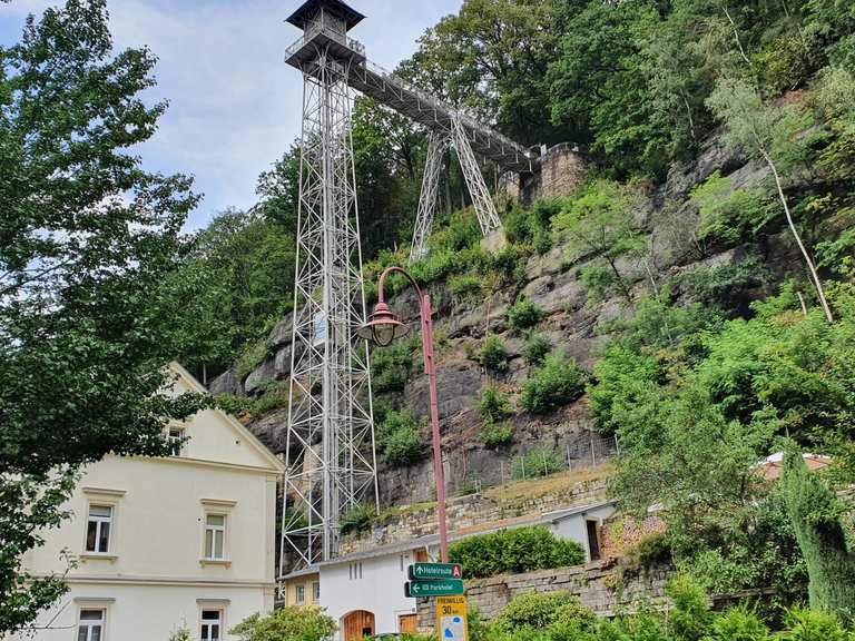 Personenaufzug Bad Schandau - Cycle Routes and Map | Komoot