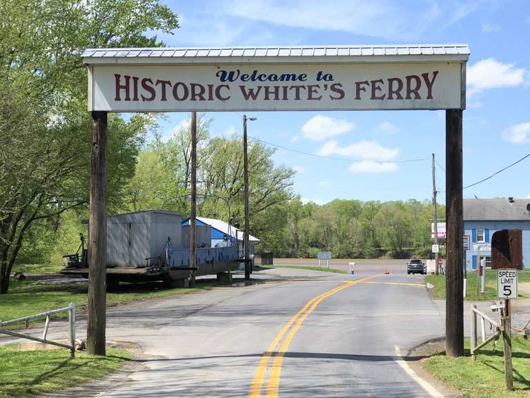 Historic White’s Ferry Cycle Routes and Map Komoot