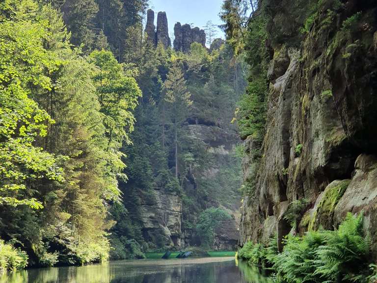Edmundsklamm – Edmundsklamm Loop from Hřensko | hike | Komoot