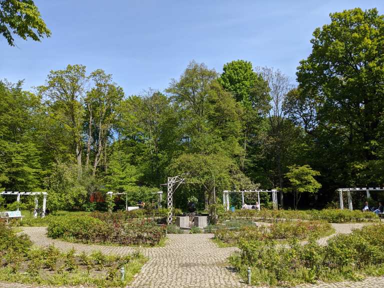 Rose gardenHasenheide Cycle Routes and Map Komoot