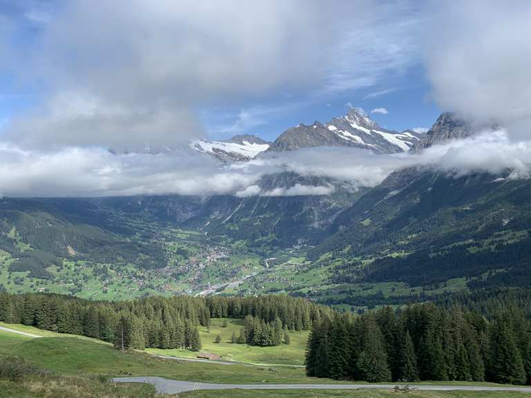 Grindelwald Tour 2021 Ankunft in Grindelwald Runde von Burglauenen