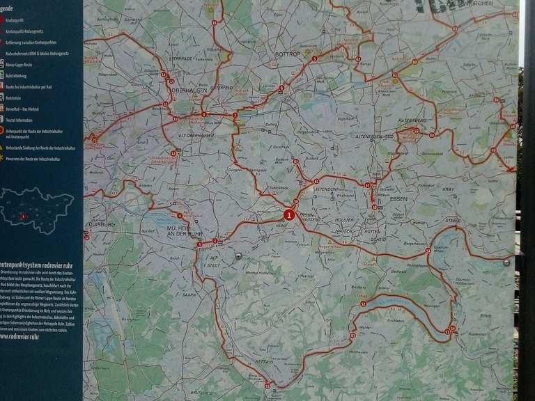 Knotenpunkt 1 Rheinische Bahn / Grugaweg - Ruhrgebiet, Nordrhein