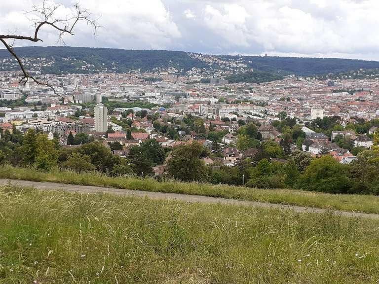 Blick auf Stuttgart vom Bismarckturm Routes for Walking and Hiking | Komoot