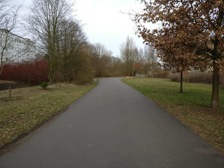 Mauerweg Berlin, Deutschland RadtourenAbschnitt Komoot