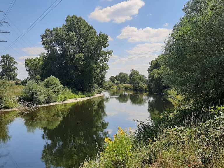 Schöner Radweg in der Siegaue bei Siegburg Radtouren und Radwege komoot