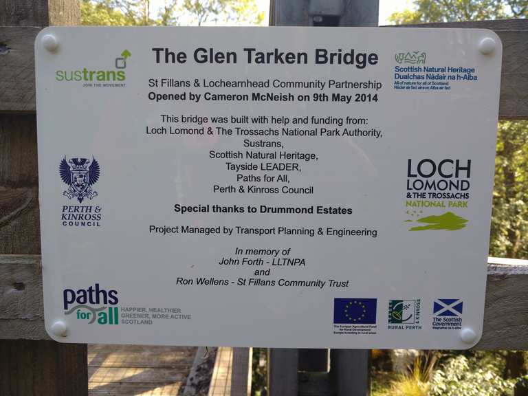 Loch Earn Railway Path Map Loch Earn Railway Path Cycle Routes And Map | Komoot