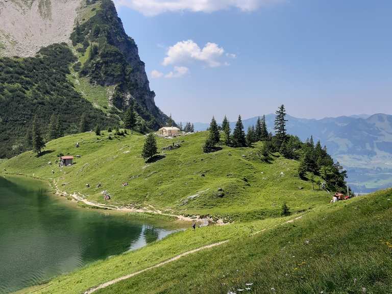 Wanderung zum Gaisalpsee am Rubihorn - Bergtour bei Oberstdorf