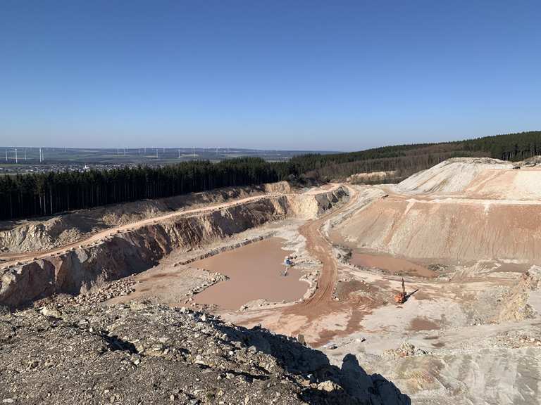 Der Argenthaler Steinbruch, schaurig und doch faszinierend