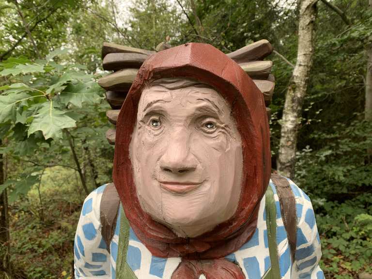 Kiepenfrau vom Hexenstieg Harz, Deutschland