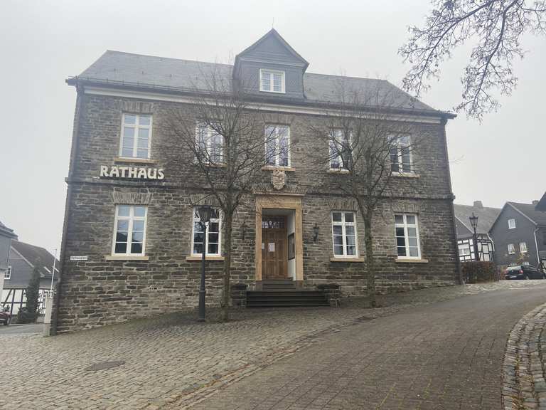 Aussicht vom Heidkopfturm Blick vom Heidekopf Runde von Hallenberg