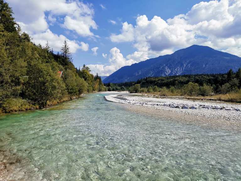 Mautstraße von Wallgau nach Vorderriß Rennradfahren und Rennradtouren komoot