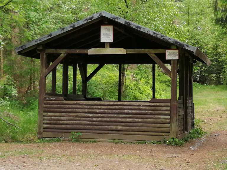 Weppnerhütte am Jägersbleeker Teich (HWN 127) Wanderungen und Rundwege