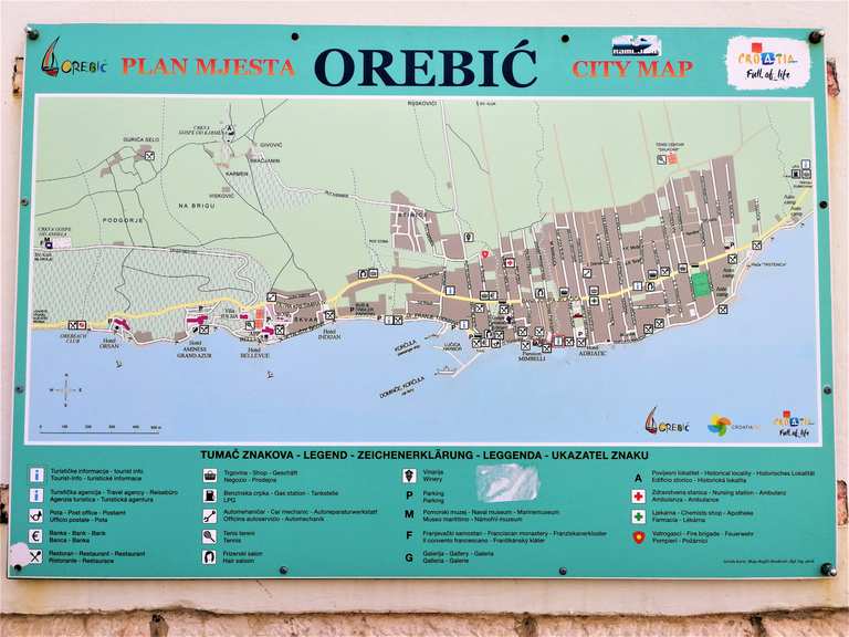 Orebić Tourist Information Center - Cycle Routes and Map | Komoot