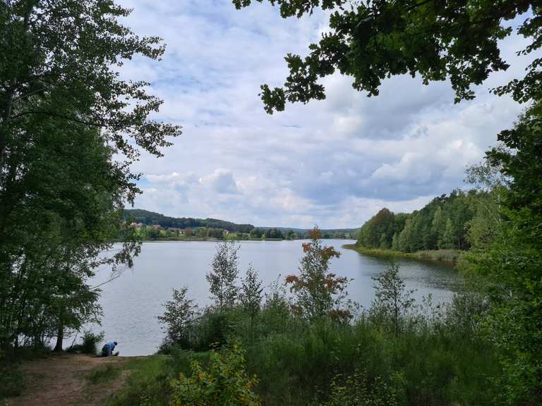 Igelsbachsee Uferweg Radtouren und Radwege komoot