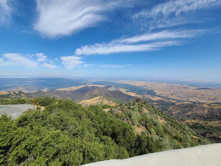 Mount Diablo Summit Routes for Walking and Hiking Komoot