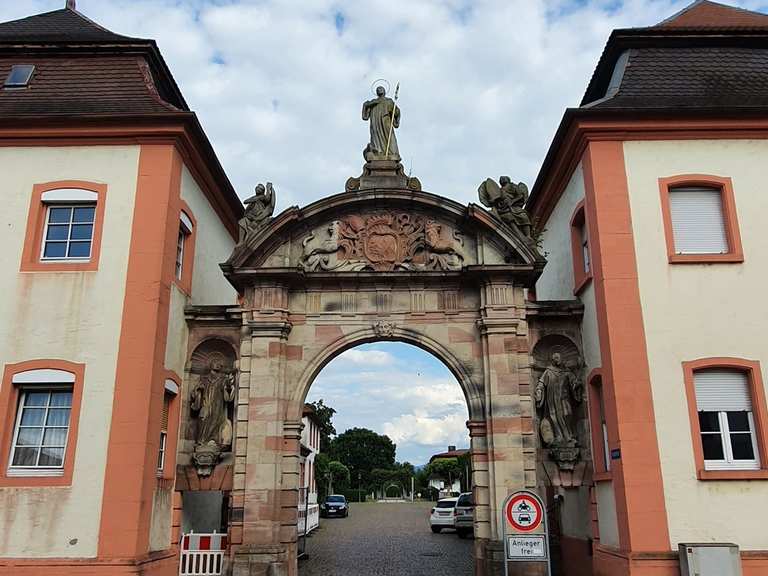 Schwarzach, Münster Rheinmünster, Rastatt Radtouren