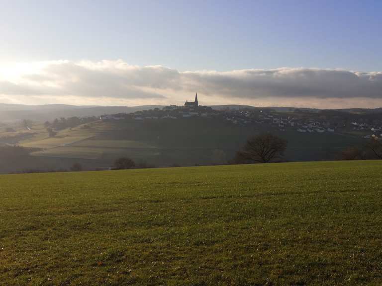Panoramablick auf Kallenhardt Wanderungen und Rundwege komoot