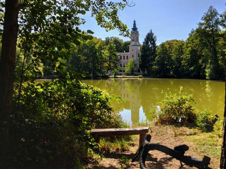 Schloss Dammsmühle Herrlicher Waldweg Runde von MühlenbeckMönchmühle
