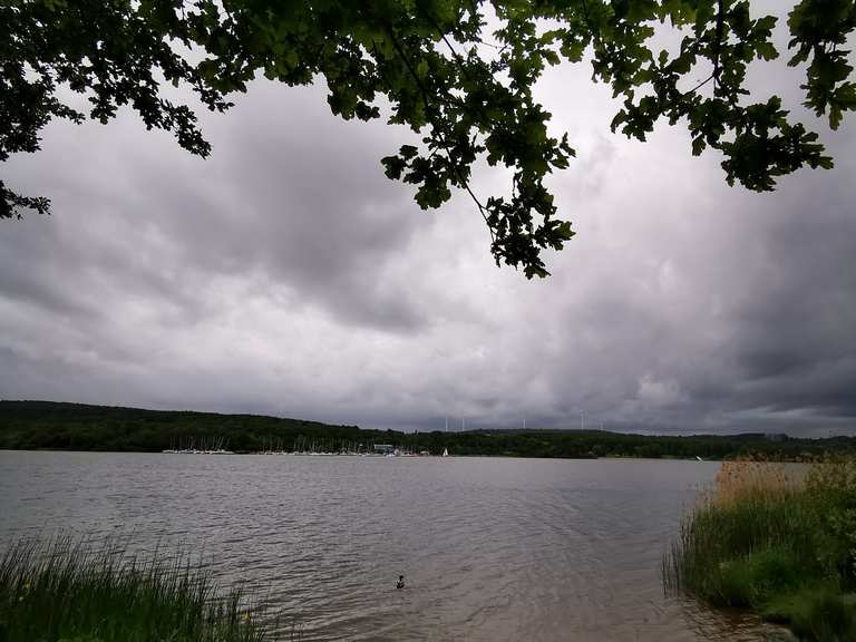 Bostalsee Westufer Nohfelden, St. Wendel Radtouren