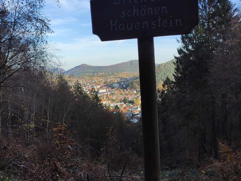 Blick über Hauenstein Wanderungen und Rundwege komoot