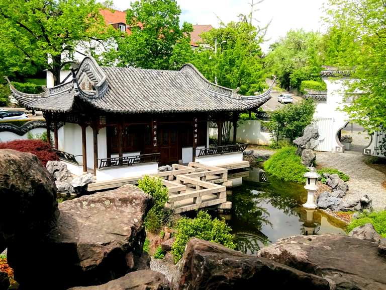 Chinesischer Garten Wanderungen und Rundwege komoot