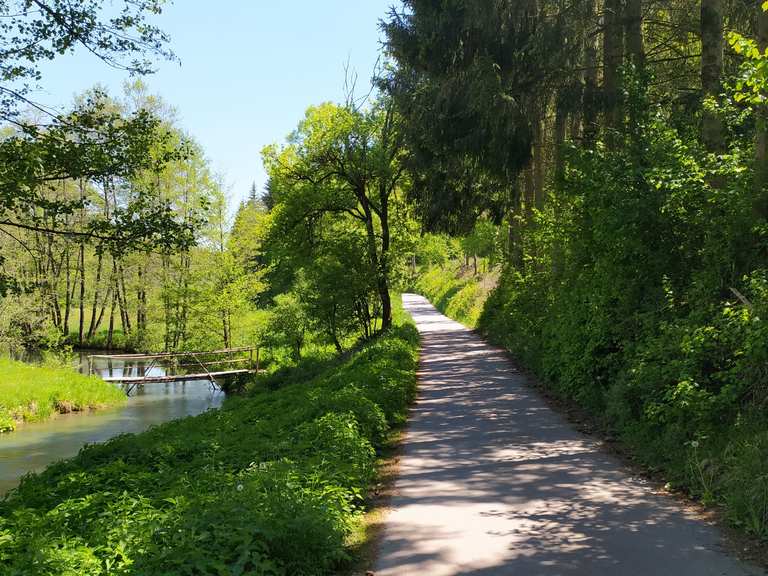 Lauterachtal Radweg Mountain Bike Trails & Tracks | Komoot