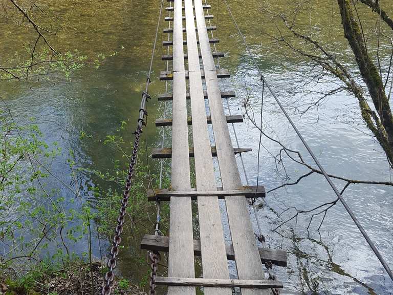 Hängesteg Wanderungen und Rundwege komoot
