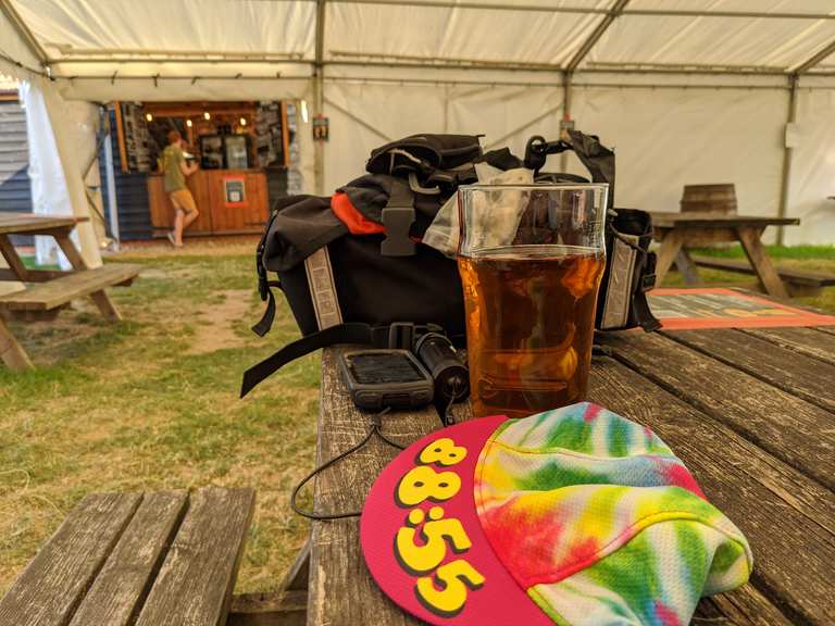 The Compasses, Littley Green Road Cycle Routes and Map Komoot