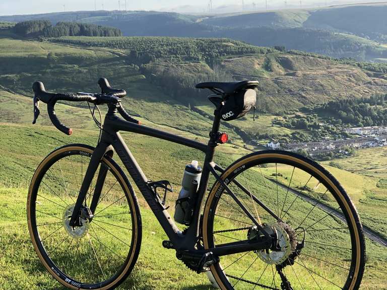 View of the Rhigos – Bwlch top section Loop from Pye Corner | road ride ...