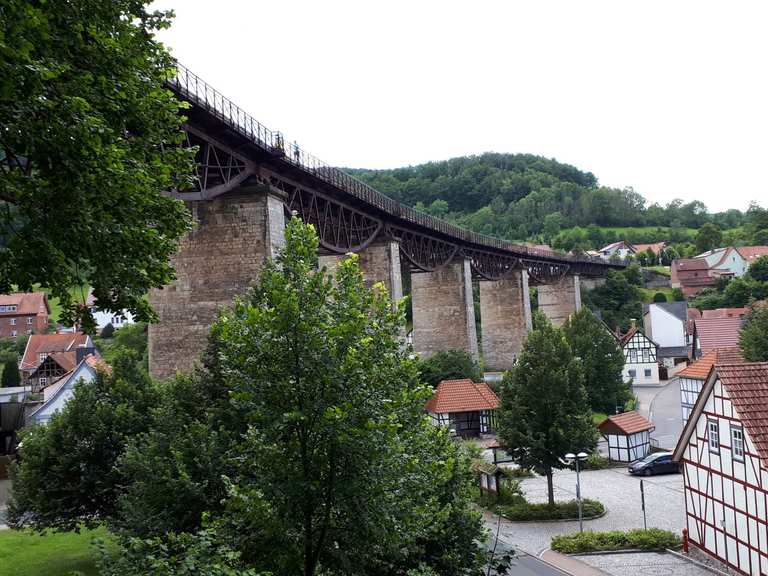 Eisenbahnviadukt Lengenfeld Rennradfahren und Rennradtouren komoot