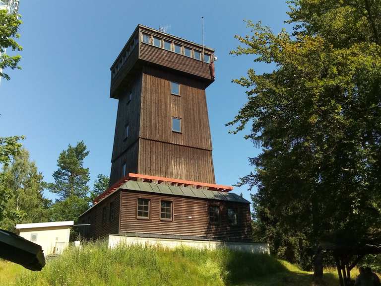 Kirche Schönberg Kapellenberg Rondje vanuit Schönberg wandeling