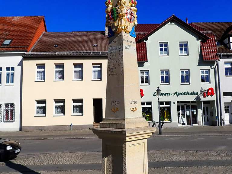 Kursächsische Postmeilensäule Wanderungen und Rundwege komoot