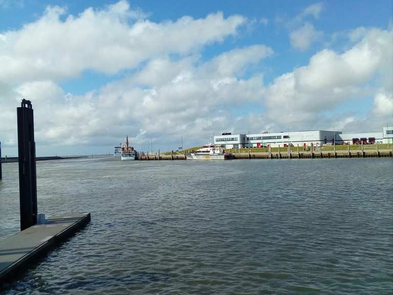 fahrrad auf der fähre nach norderney