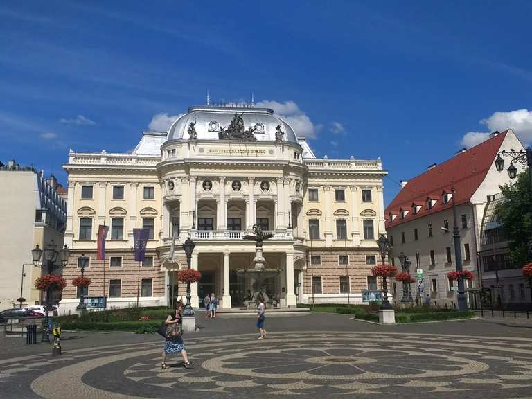 Hviezdoslavovo námestie Wanderungen und Rundwege komoot