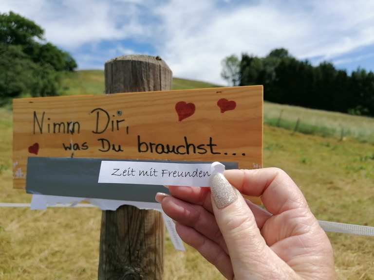 SchöneSprücheWeg Mörlenbach, Bergstraße Wanderweg Komoot