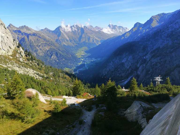 Albigna Stausee Wanderungen und Rundwege komoot