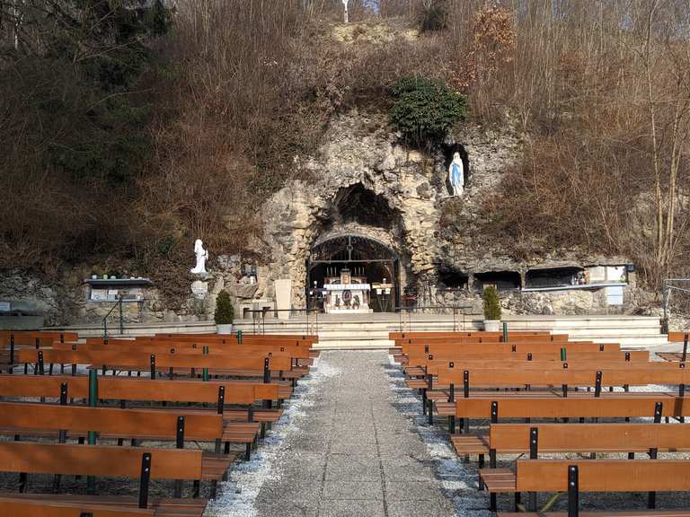 Lourdesgrotte Wanderungen und Rundwege komoot