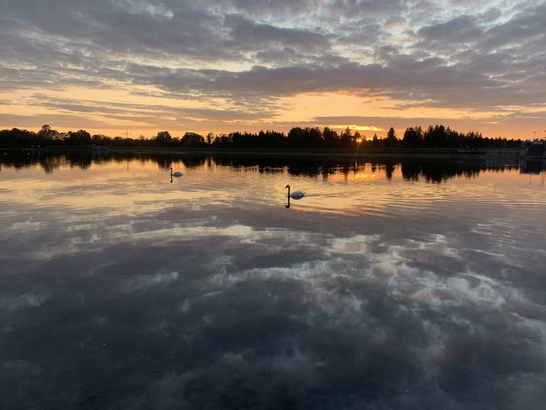 Toller Weg zum Abschalten – Lech bei Hurlach Runde von Kolonie Hurlach ...