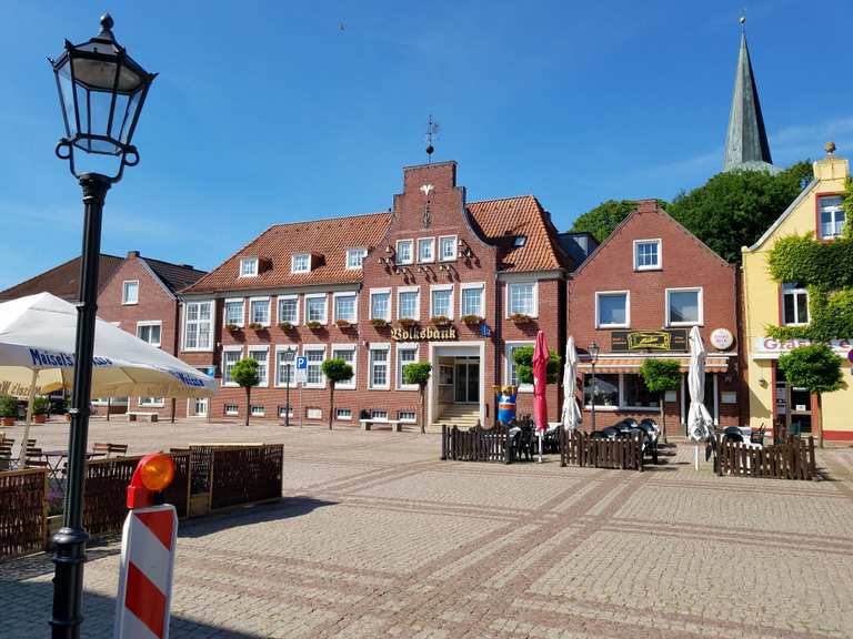 Marktplatz Esens: Wanderungen und Rundwege | komoot