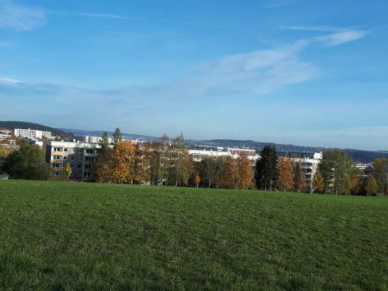 Blick auf Gera Lusan Routes for Walking and Hiking Komoot