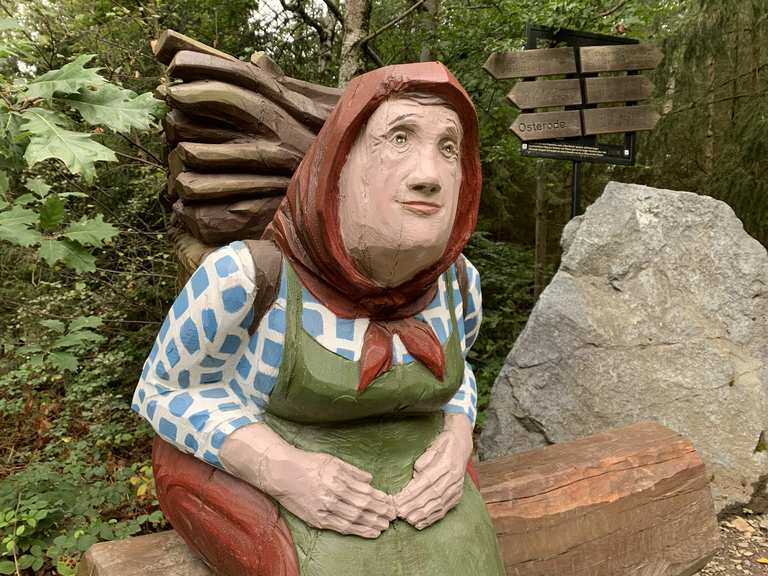 Kiepenfrau vom Hexenstieg Harz, Deutschland